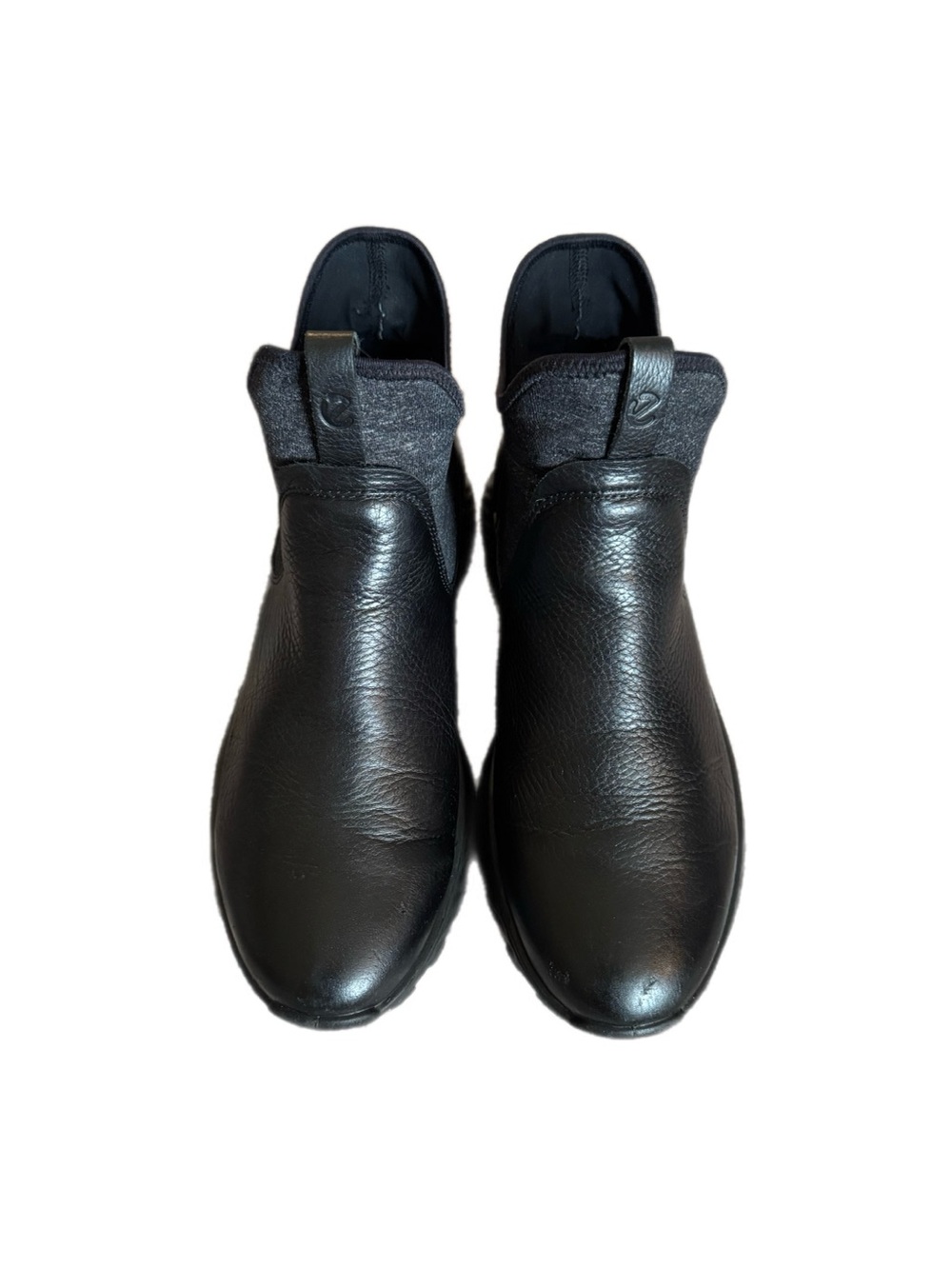 Women’s Ecco Exostrike GTX Black yak Slip-On Leather boots size 9 - Picture 5 of 8